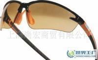 橙色漸變色聚碳酸酯兩片式鏡片防護(hù)眼鏡 安全防護(hù)的理想選擇